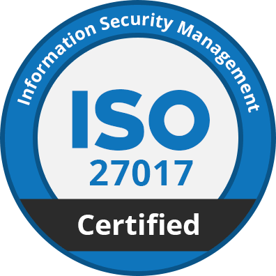 SME Phone Systems ISO 27017 certification badge